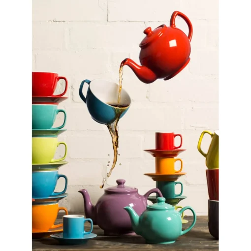 Price & Kensington Stoneware 2 Cup Teapot - Matte Black