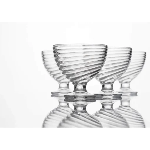 Ravenhead Essentials Swirl Sundae Dishes - Set of 4