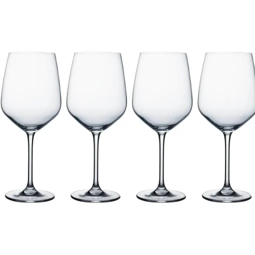 Ravenhead Kings Set of 4 63cl Crystal Red Wine Glasses