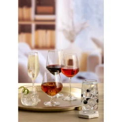 Ravenhead Kings Set of 4 20cl Crystal Flute Glasses
