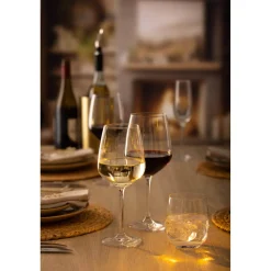 Ravenhead Kings Set of 4 20cl Crystal Flute Glasses