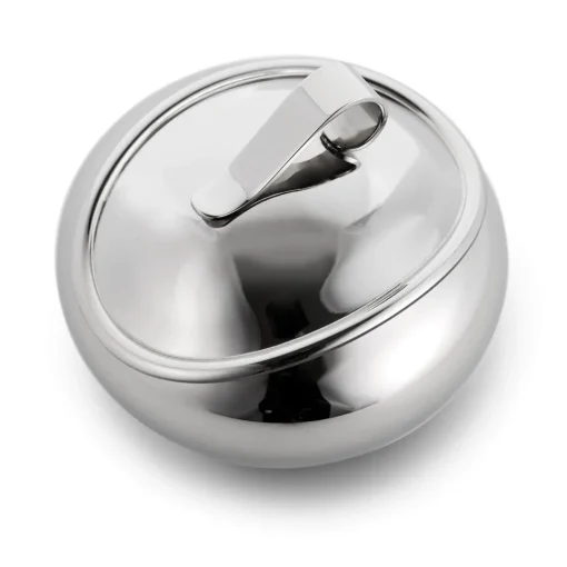 Robert Welch Drift 18 | 10 Mirror Polished Stainless Steel 300ml Sugar Pot with Lid