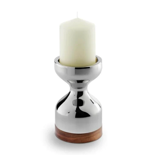 Robert Welch Limbrey Mirror Polished 18 | 10 Stainless Steel Candlestick - Medium