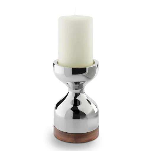 Robert Welch Limbrey Mirror Polished 18 | 10 Stainless Steel Candlestick - Large