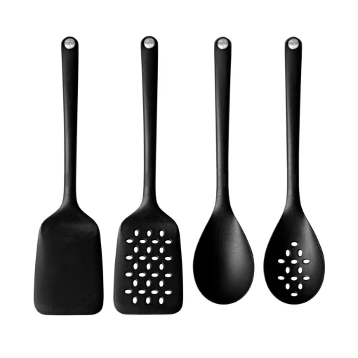 Robert Welch Signature Large Nylon Non-Stick Serving Spoon - Black