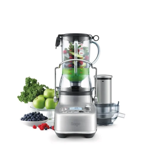 Sage Appliances SJB815BSS 3X Bluicer Pro Juicer & Blender - Stainless Steel