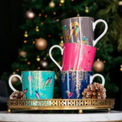 Sara Miller London Chelsea Mugs - Set of 4