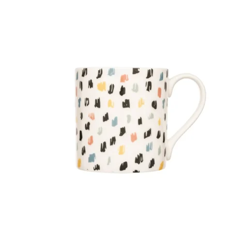 Siip Brush Stroke Print China 300ml Mug