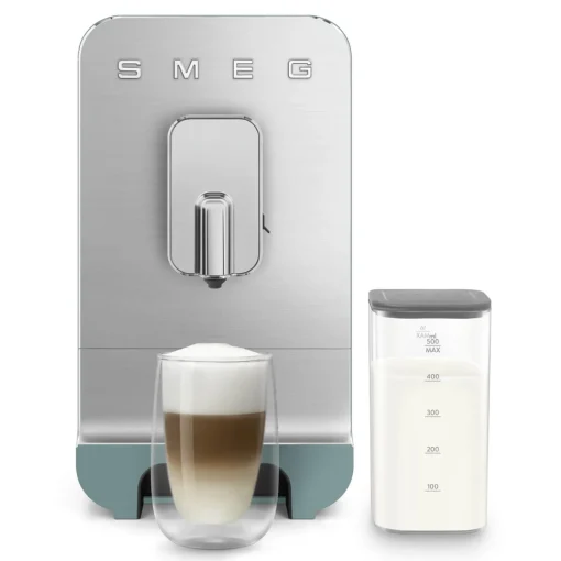 Smeg BCC13EGMUK Bean to Cup Automatic Coffee Machine - Matte Emerald Green