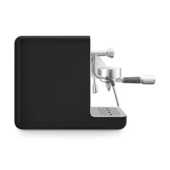 Smeg EMC02BLMUK Mini Pro Espresso Matte Black Coffee Machine & CGF02SSUK Mini Pro Stainless Steel Coffee Grinder