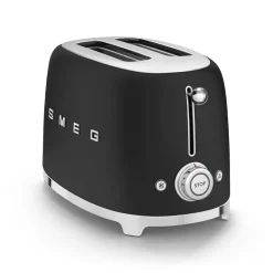 Smeg Jug Kettle & 2 Slice Toaster Set - Matte Black