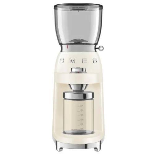 Smeg 50's Style Retro CGF11 Coffee Grinder - Cream
