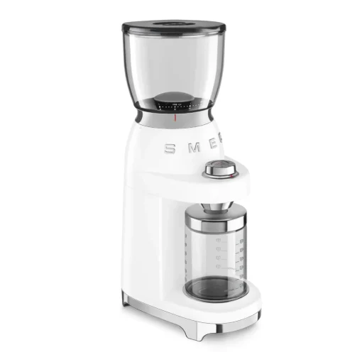 Smeg 50's Style Retro CGF11 Coffee Grinder - White