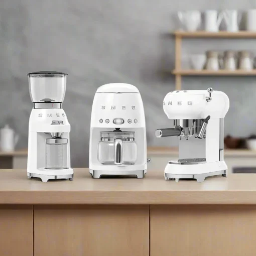 Smeg 50's Style Retro CGF11 Coffee Grinder - White