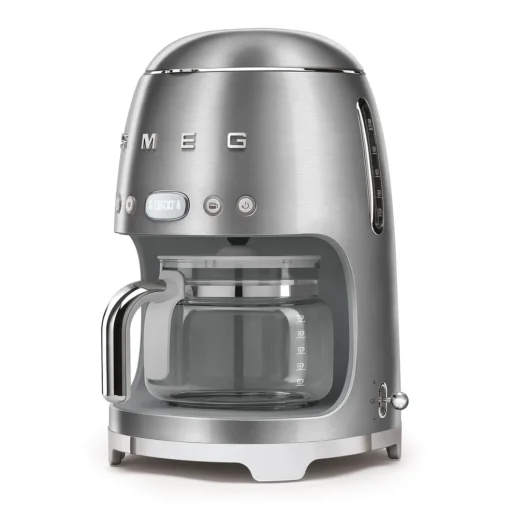 Smeg 50's Style Retro DCF02 Drip Filter Coffee Machine - Stainless Steel