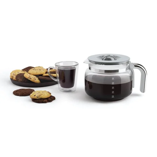 Smeg 50's Style Retro DCF02 Drip Filter Coffee Machine - Stainless Steel