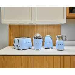 Smeg 50's Style Retro KLF03 Jug Kettle - Pastel Blue