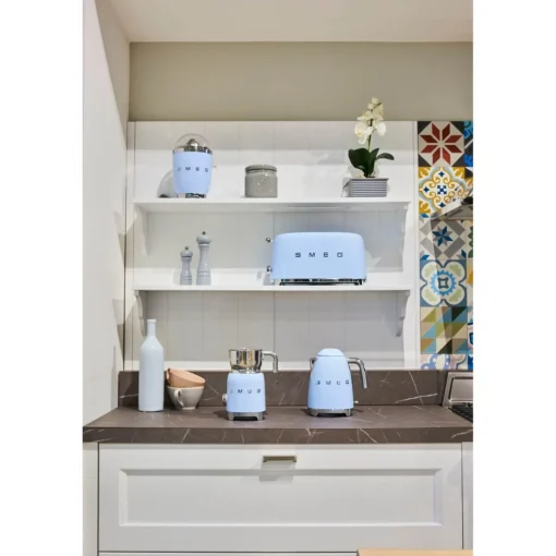 Smeg 50's Style Retro KLF03 Jug Kettle - Pastel Blue