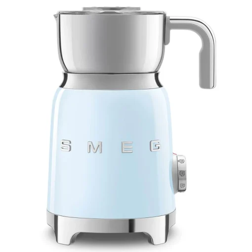 Smeg 50's Style Retro MFF11 Milk Frother - Pastel Blue