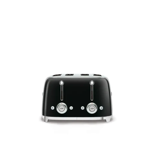 Smeg 50's Style Retro TSF03 4 Slice Toaster - Black