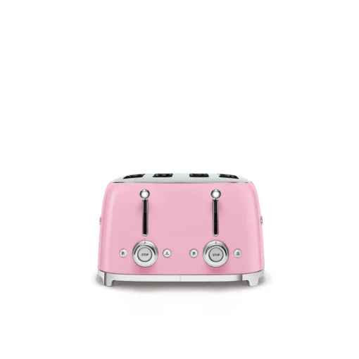 Smeg 50's Style Retro TSF03 4 Slice Toaster - Pink