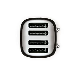 Smeg 50's Style Retro TSF03 4 Slice Toaster - Black