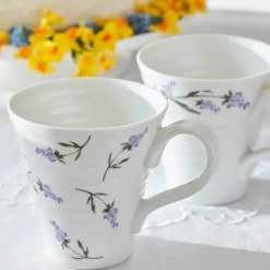 Sophie Conran Porcelain Set of 2 Mugs - Lavandula