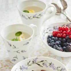 Sophie Conran Porcelain Set of 2 Mugs - Lavandula