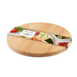 Sur La Table Colour Me Happy Round Chopping & Serving Board - Medium