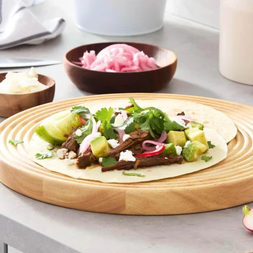 Sur La Table Colour Me Happy Round Chopping & Serving Board - Medium