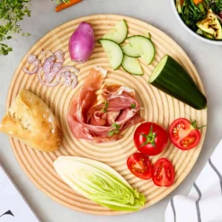 Sur La Table Colour Me Happy Round Chopping & Serving Board - Medium