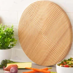 Sur La Table Colour Me Happy Round Chopping & Serving Board - Medium