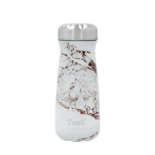 S'well 470ml Traveler Reusable Water Bottle - Calacatta Gold