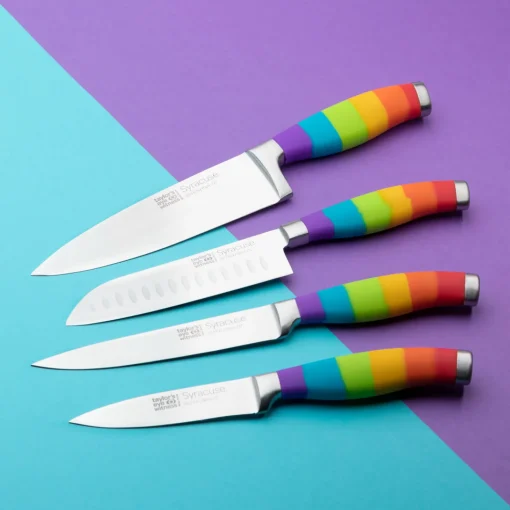 Taylor's Eye Witness 13cm Syracuse Serrated Utility Knife - Rainbow