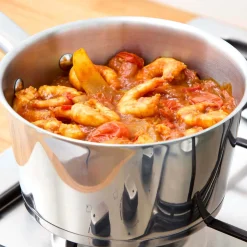Tower Good Food Stainless Steel Saucepan Set - 3-Piece