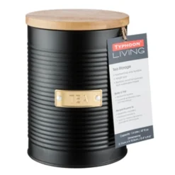 Typhoon Living 3 Piece Canister Set - Otto Black