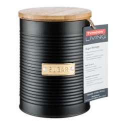 Typhoon Living 3 Piece Canister Set - Otto Black