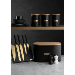 Typhoon Living Bread Bin - Otto Black