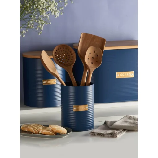 Typhoon Living Cookie Storage Canister - Otto Navy