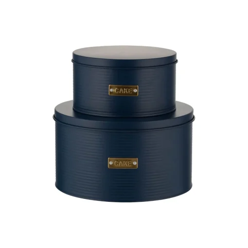 Typhoon Living Set of 2 Cake Tins - Otto Navy