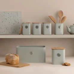 Typhoon Living Squircle Tea Canister - Mint