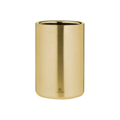 Viners Barware Double Walled Wine Cooler - Gold