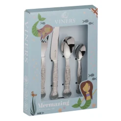 Viners Mermazing 4-Piece Childrens Cutlery Set
