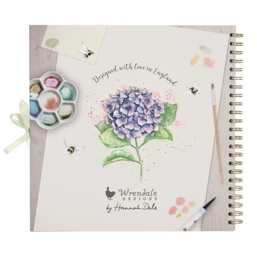 Wrendale Designs by Hannah Dale Scrapbook Album - Hydrangea