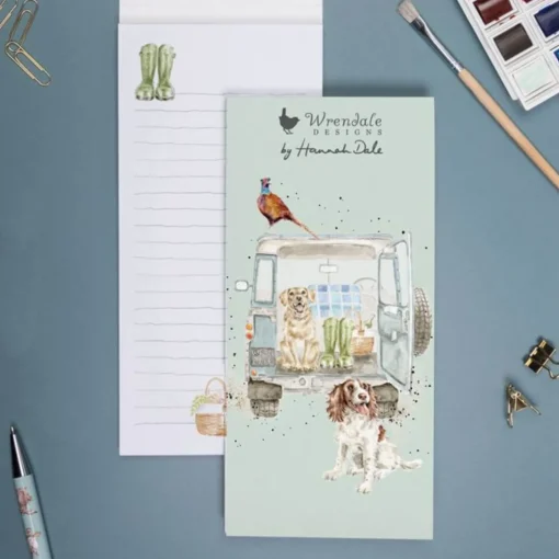 Wrendale Designs by Hannah Dale Shopping Pad - Paws For A Picnic