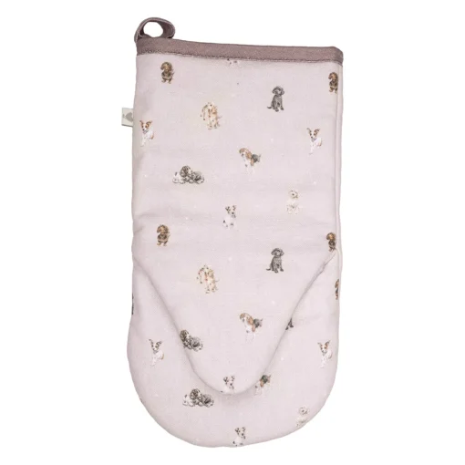 Wrendale Designs by Hannah Dale Single Oven Glove - A Dog's Life