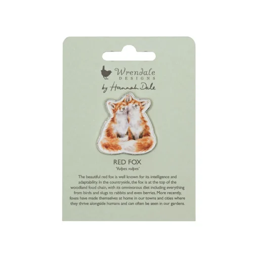 Wrendale Designs by Hannah Dale Pin Badge - Contentment - Fox