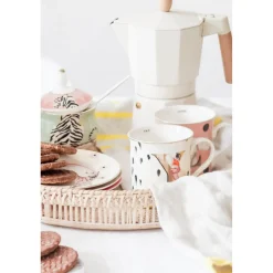Yvonne Ellen Bone China 330ml Alphabet Mug - H