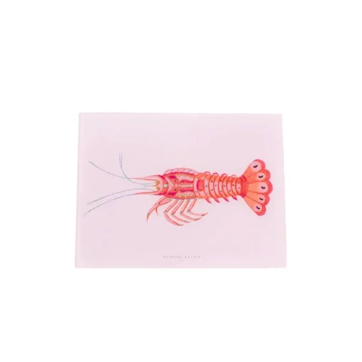 Yvonne Ellen Glass Worktop Saver - Lobster
